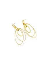 Layered Oval Hoops