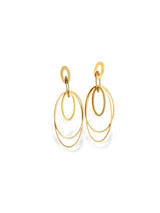 Layered Oval Hoops