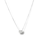 Three Pearl Pendant Necklace