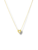 Molten Heart Pendant Necklace