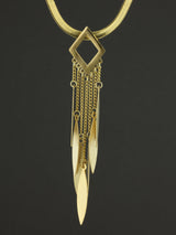 Zenith Prism Fringe Necklace