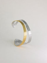 Twin Double Band Bangle
