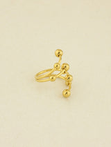 Two Tone Spiral Ring
