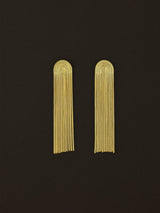Wave Chain Drop Earrings