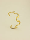 Wavy Cuff Bangle