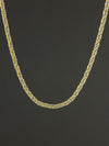 Dual-Tone Twisted Rope Chain