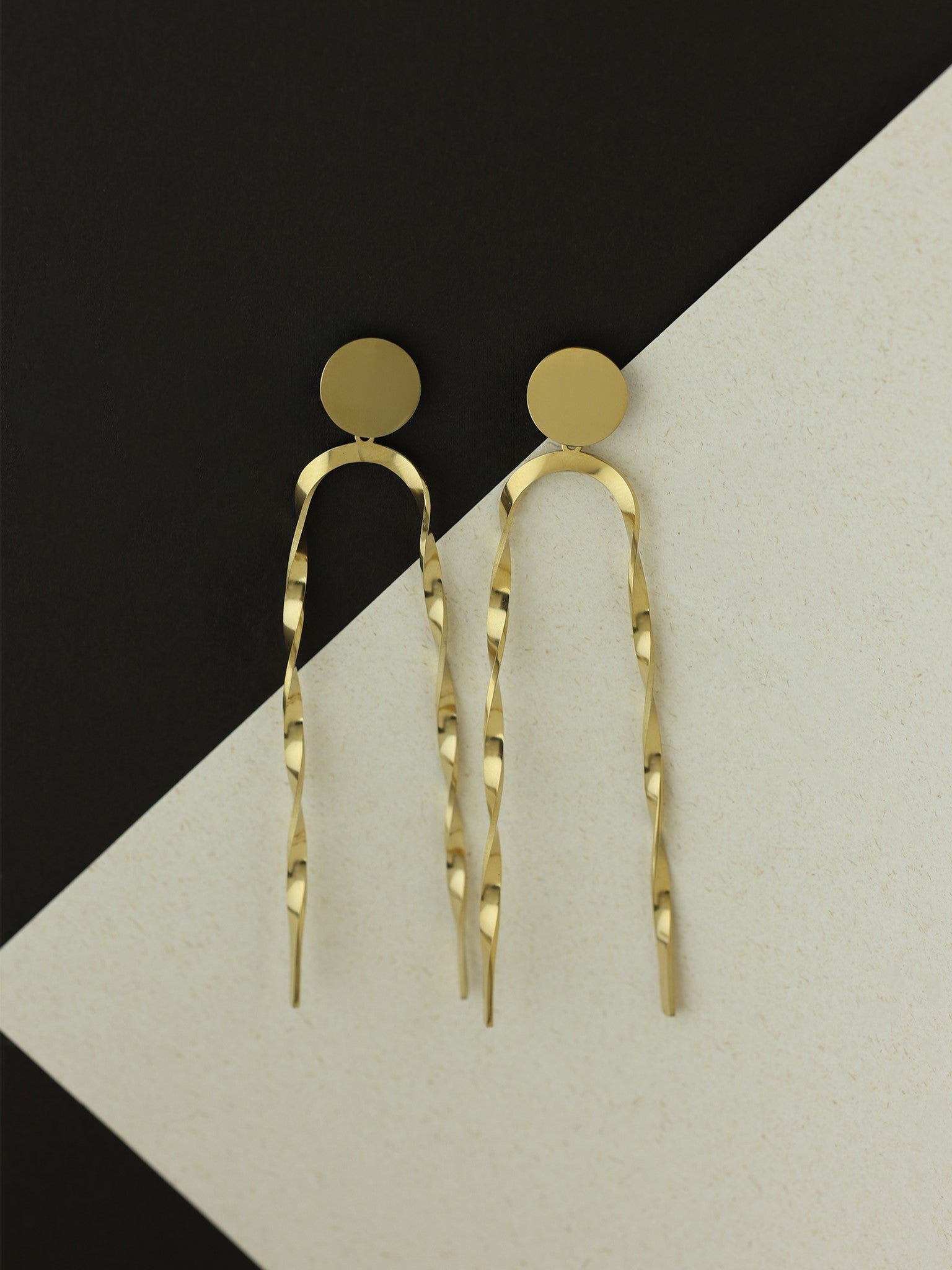 Long Waves Earrings
