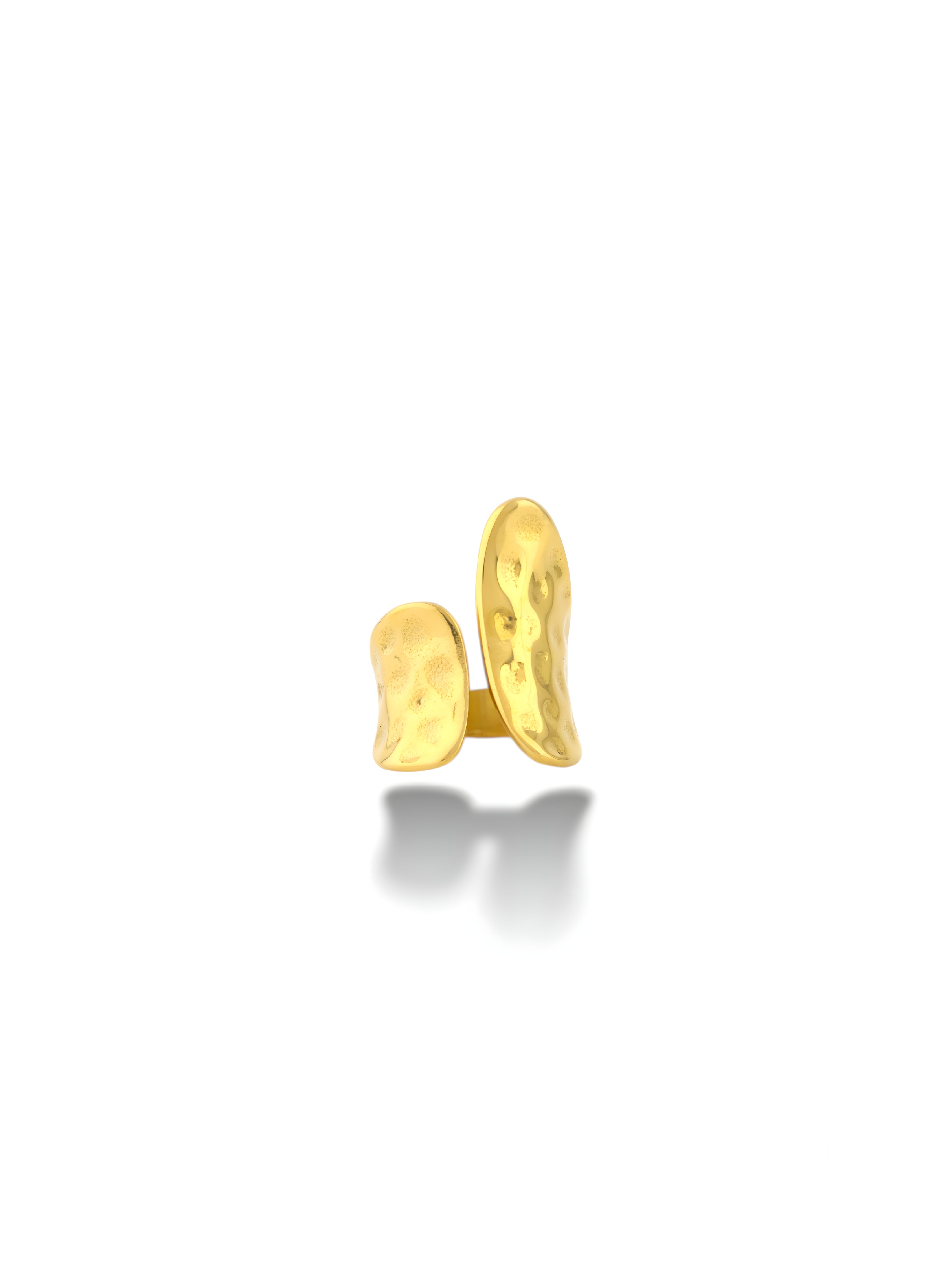 Hammered Adjustable Ring