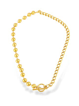 Bead Chain Necklace with Toggle Clasp