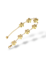 Flower Link Bracelet
