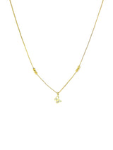 Luminous Butterfly Station Necklace