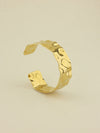 Textured Cuff Bangle