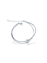 Elegant Silver Dewdrop Cluster Bracelet for Daily Wear