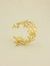 Laurel Leaf Cuff Bangle