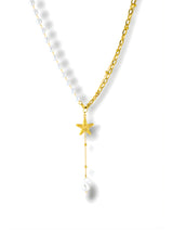 Starfish Lariat Necklace