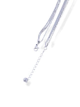 Layered Chain Necklace with Round Bead