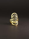 Abstract Wave Ring