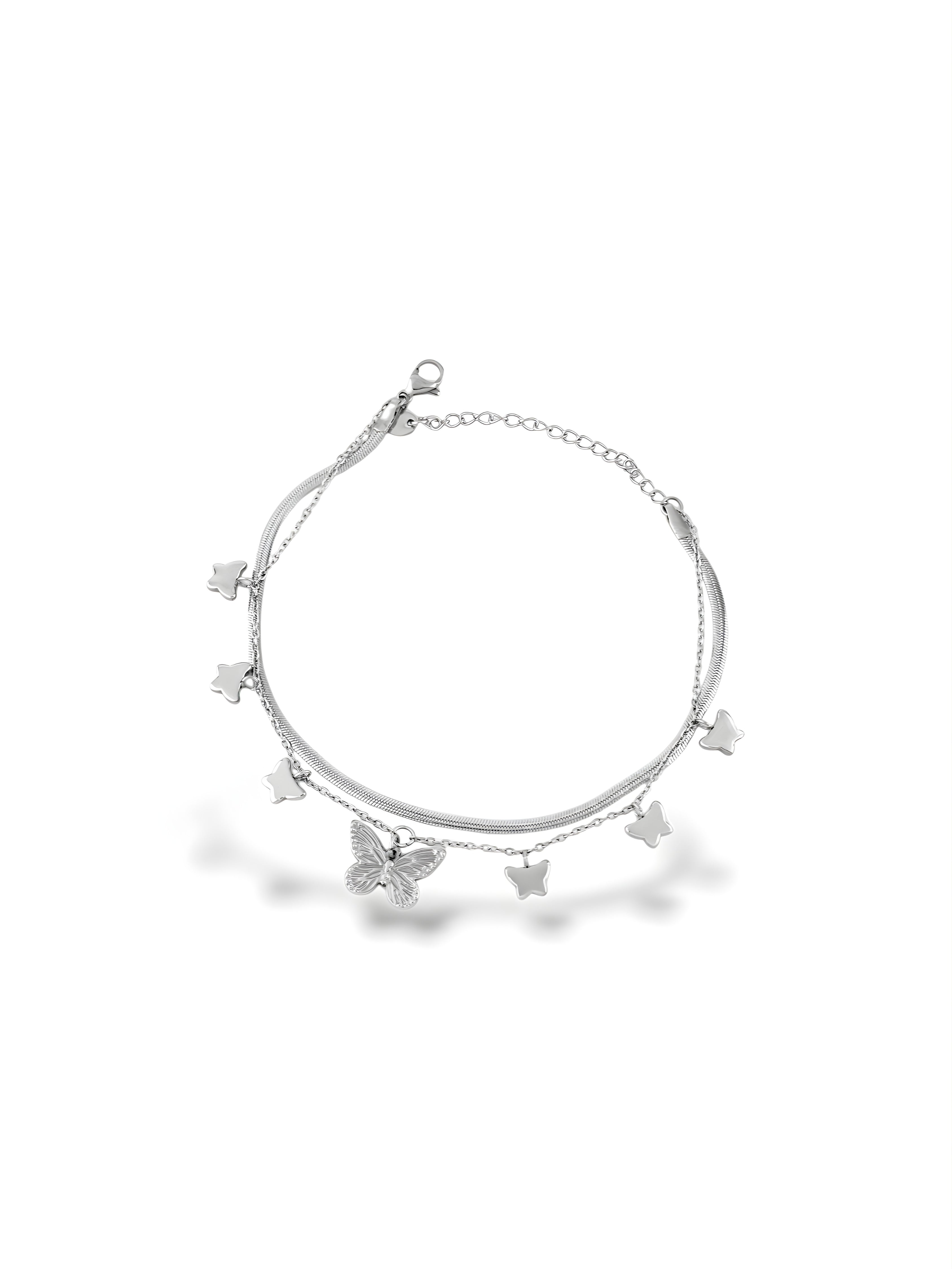 Butterfly Charm Anklet