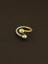 Twin Sphere Ring