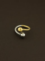 Twin Sphere Ring