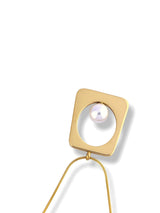 Trapezoid Pearl Pendant