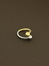 Twin Sphere Ring