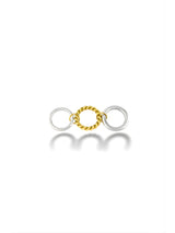 Mixed-Metal Triple Ring