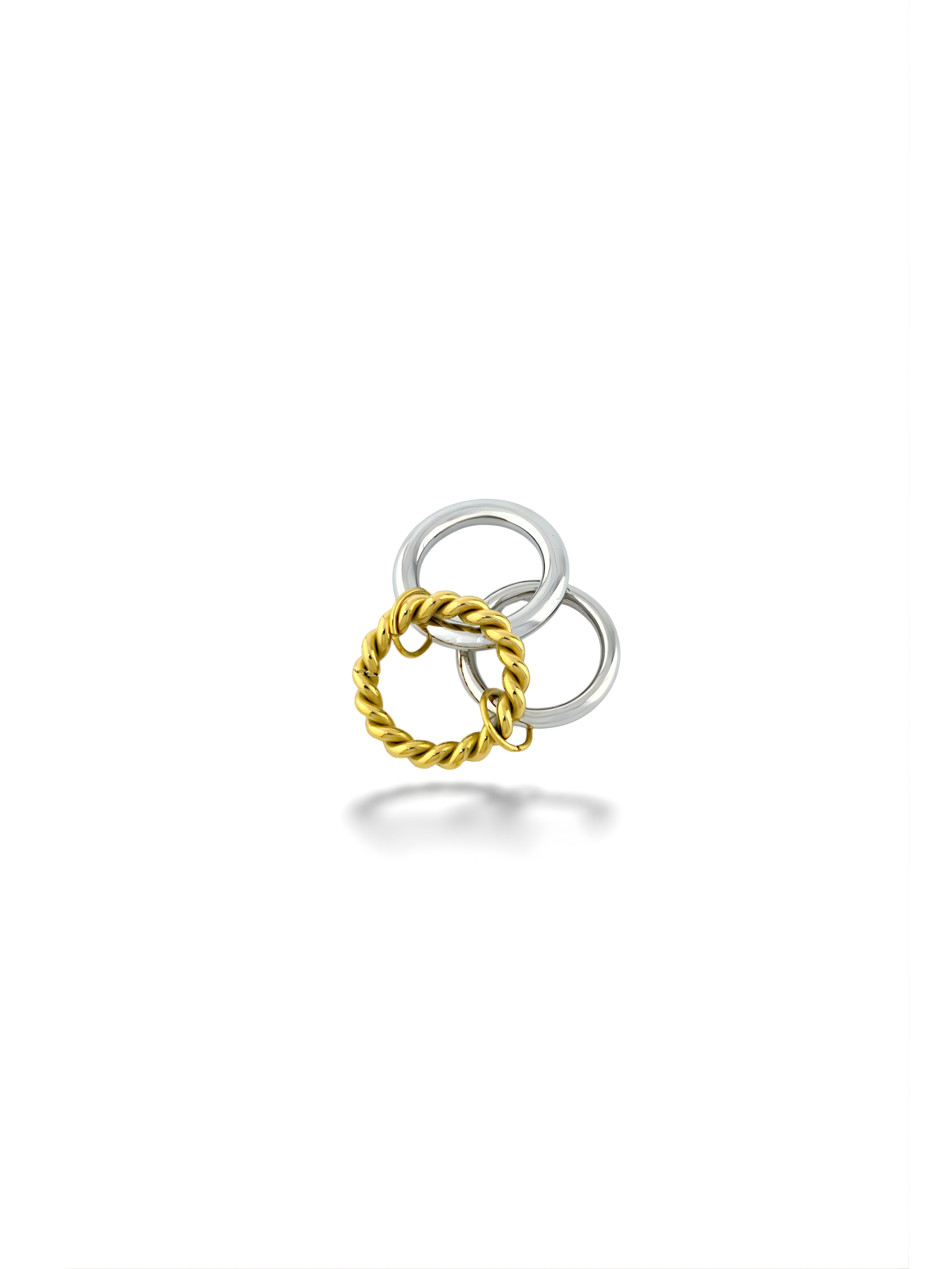 Mixed-Metal Triple Ring