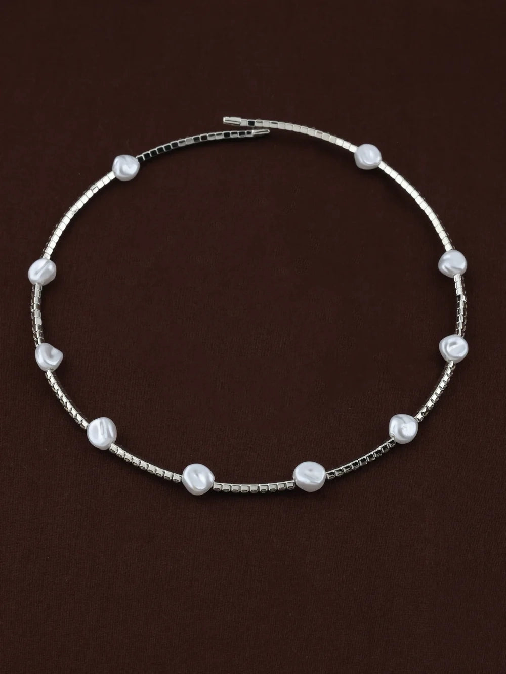 Pearl Link Choker & Bracelet