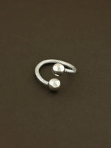 Twin Sphere Ring