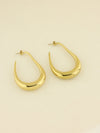 Teardrop Hoops