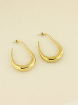Teardrop Hoops