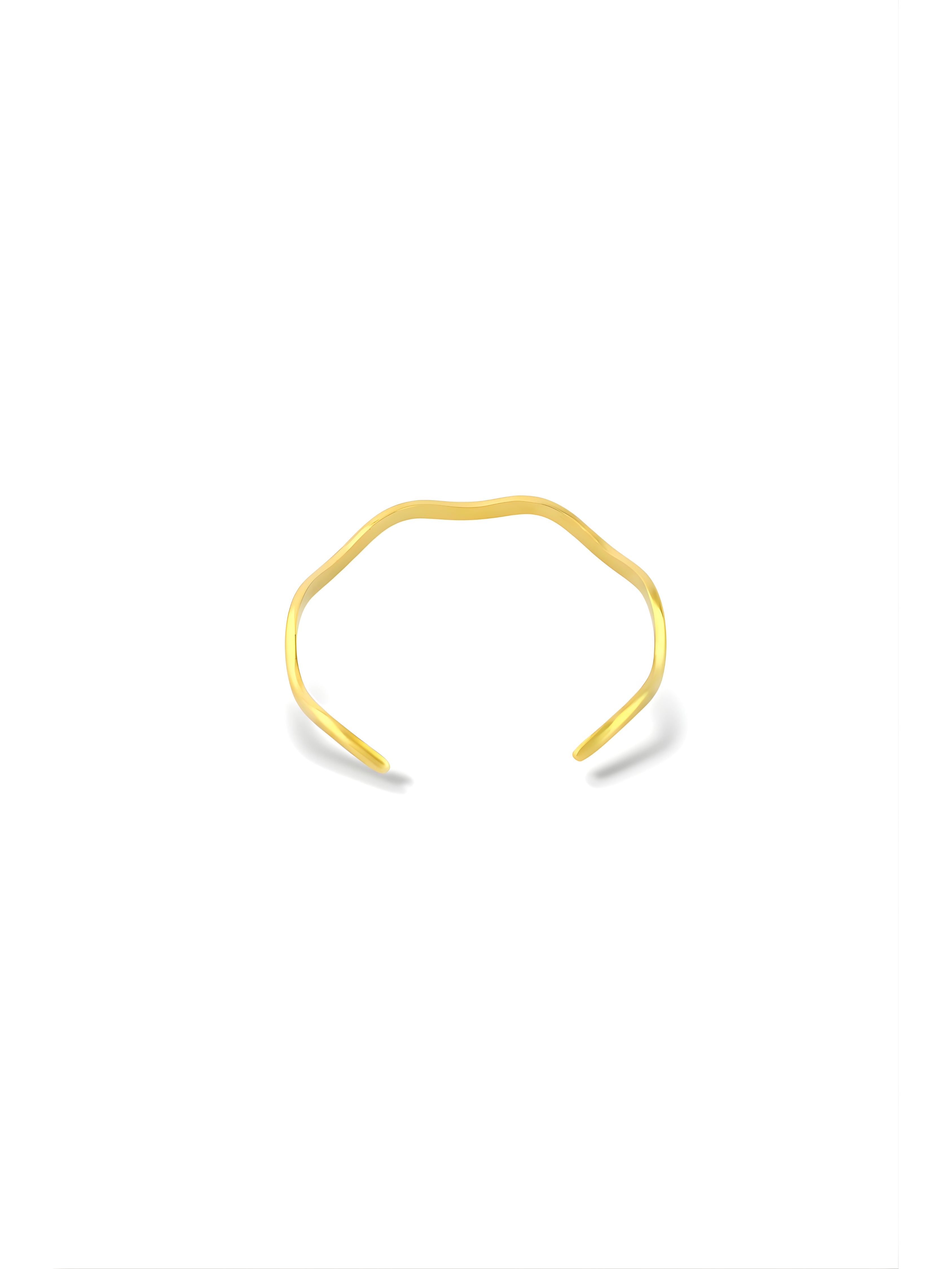 Wave Cuff Bangle