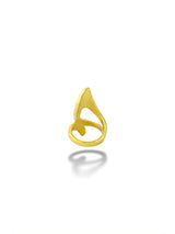 Sculpted Flame Ring