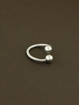 Twin Sphere Ring