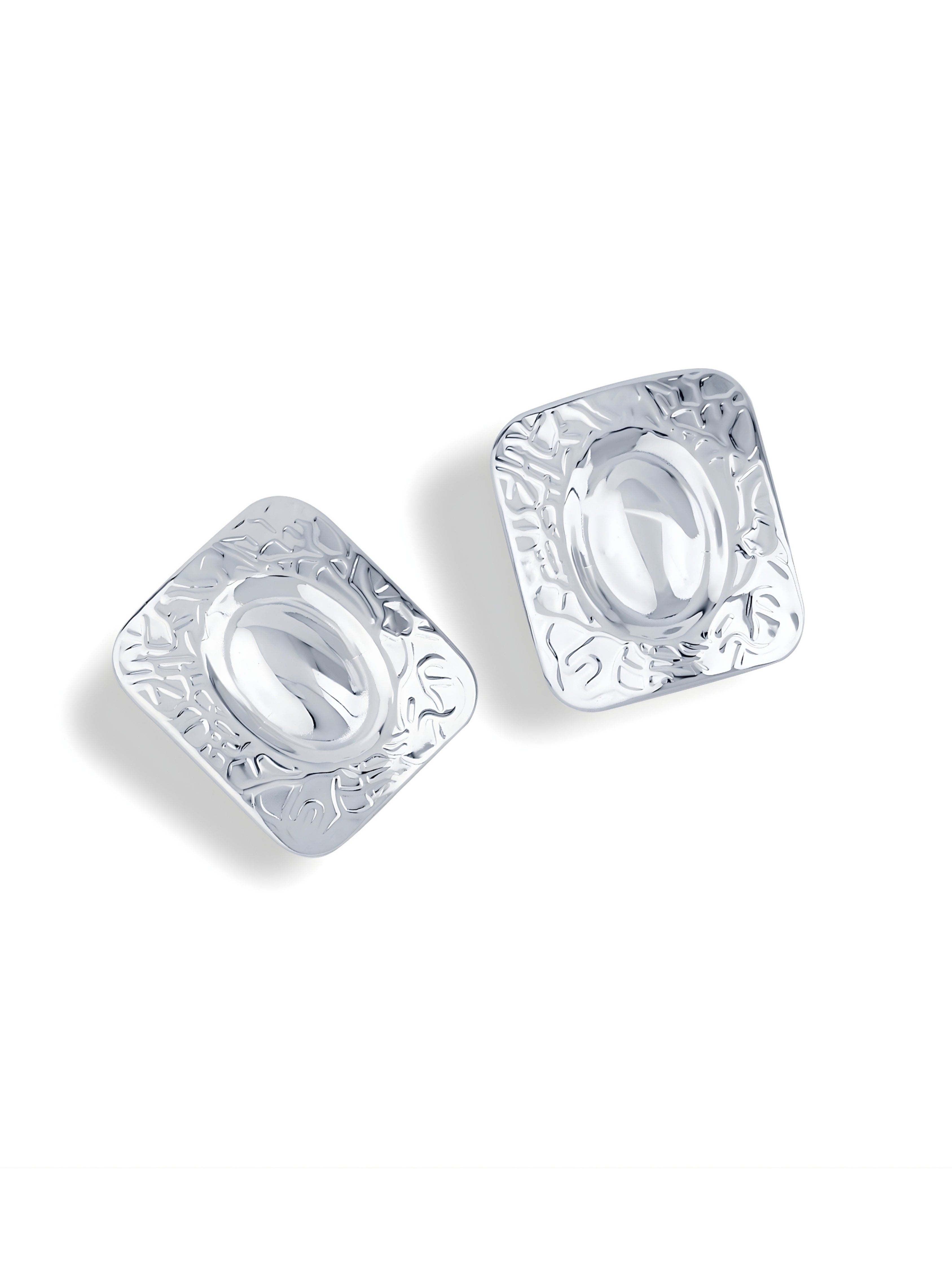Vintage Square Stud Earrings