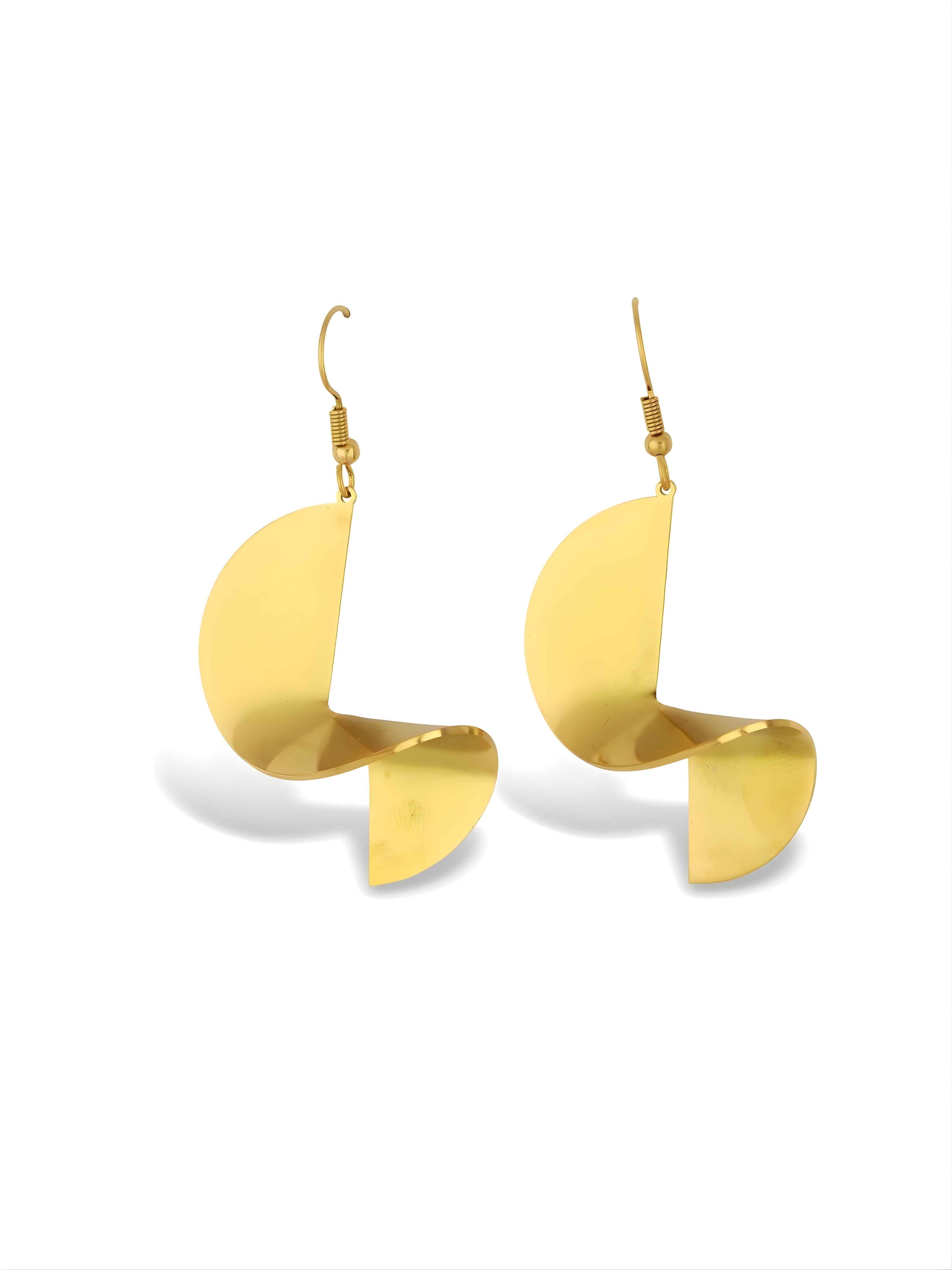 Curve Drop Earrings