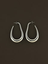 Teardrop Hoops