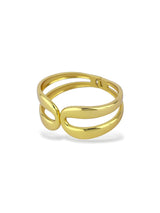 Modern Gold Serene Bangle for a Stylish Look