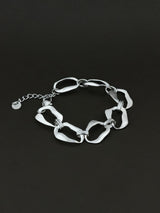 Soft Wavy Links Bracelet