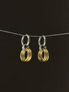 Interlinked Hoop Earrings