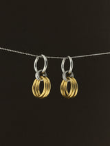 Interlinked Hoop Earrings