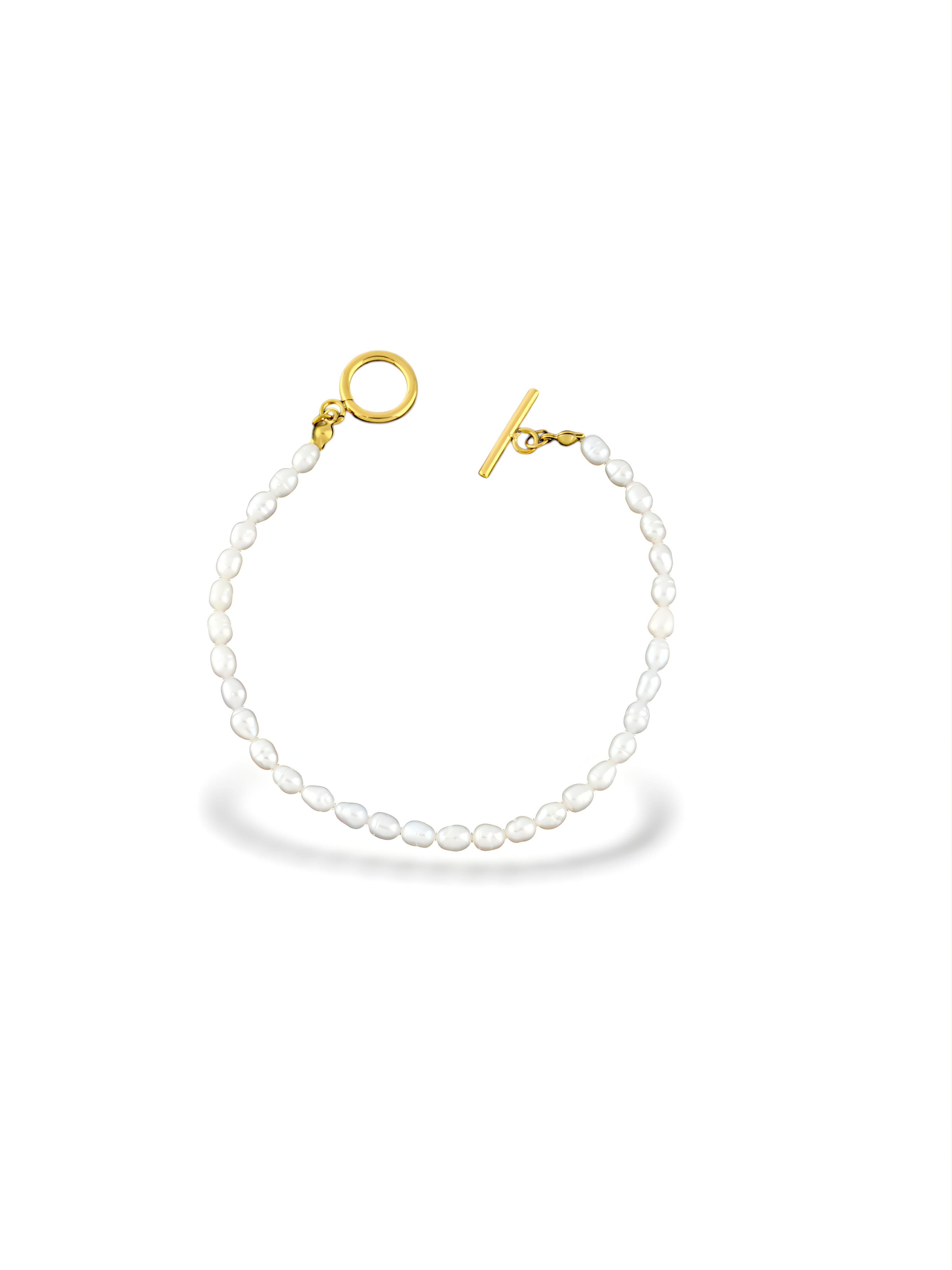 Pearl Toggle Bracelet