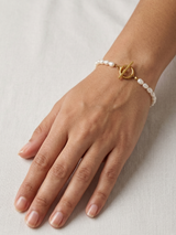Pearl Toggle Bracelet