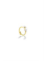 Floral Adjustable Ring