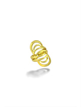 Abstract Wave Ring