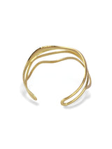 Stunning Gold Meteor Bangle with Shiny Looks