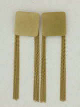 Architectural Tassel Earrings