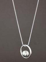 Orbital Pearl Pendant