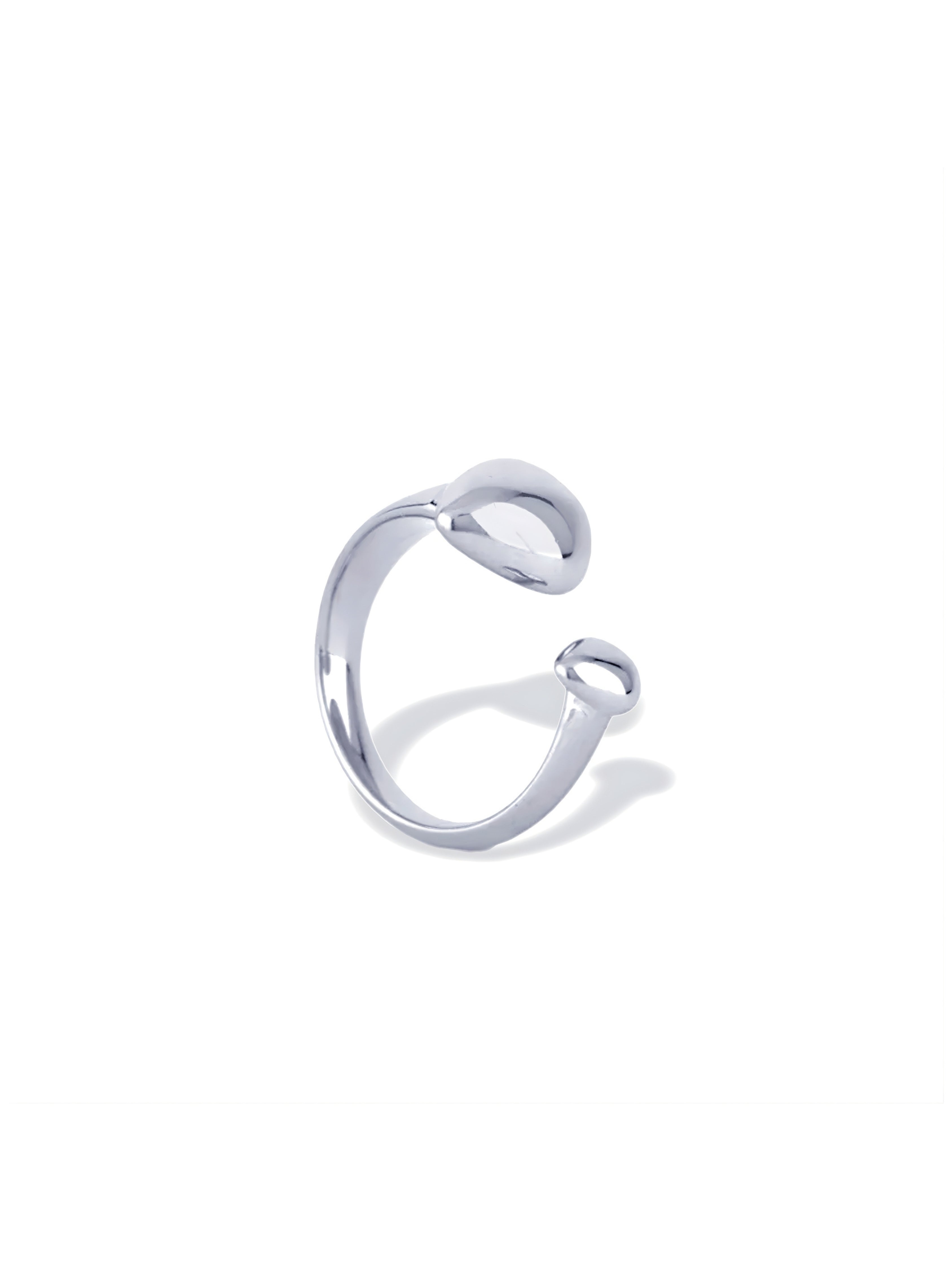 Soft Arc Open Ring